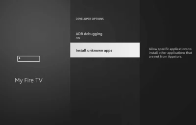 Install Downlodaer app and enable unknow sources on Firestick